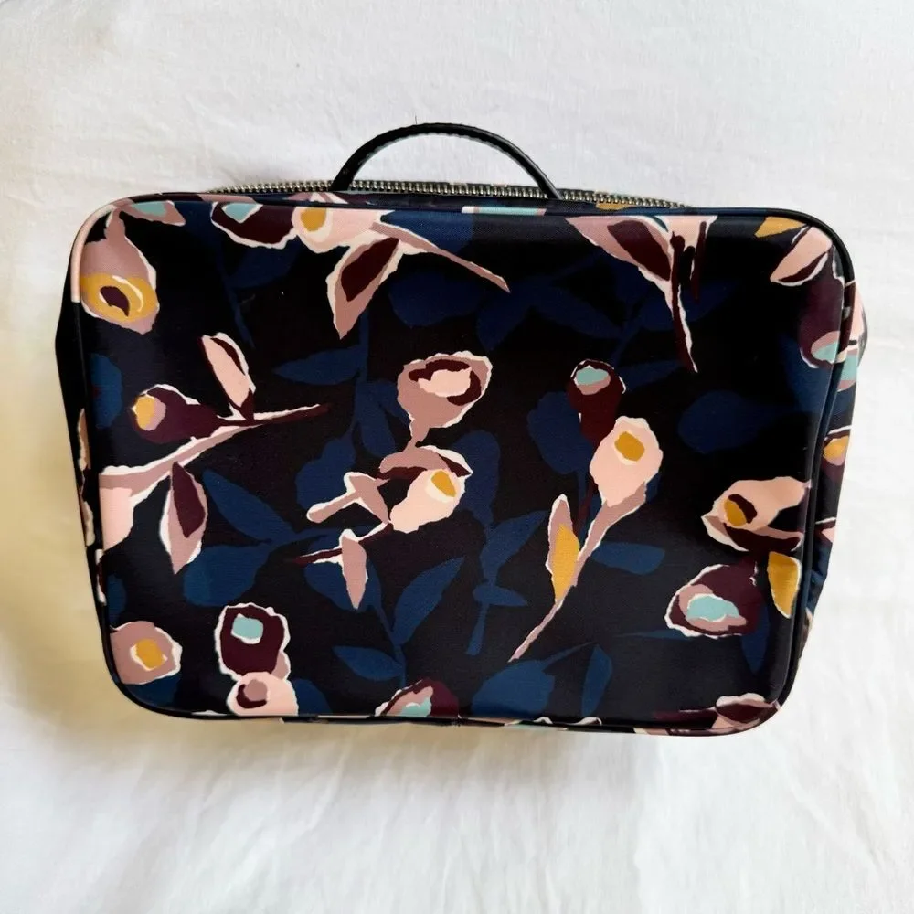 NWT Kate Spade Cosmetics Travel case hanging floral bag